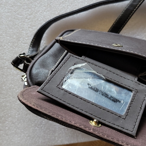 NORTHWEST BLUE MINI MESSENGER CROSSBODY BAG. - Picture 7 of 11
